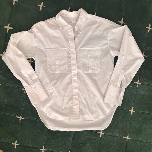 Good American The Good Shirt in White - Picture 6 of 10